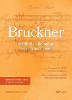Collection chorale Bruckner - Musique chorale profane - Partition pour chef de chœur 