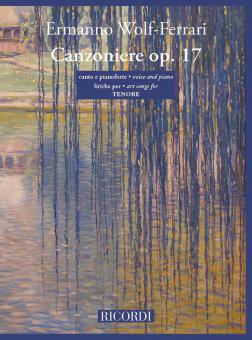 Canzoniere op. 17 - Liriche per tenore 
