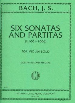 6 Sonatas And Partitas BWV 1001-1006 