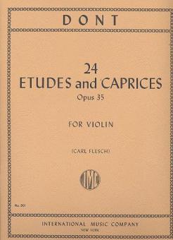 24 études et caprices op. 35 