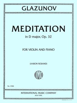 Meditation in D major, Op. 32 