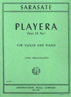 Playera op. 23/1 