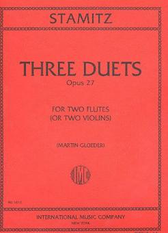 3 Duets Op. 27 