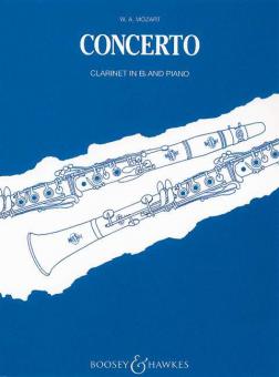 Concerto pour clarinette en la majeur K. 622 (transposed to B flat  Major) 