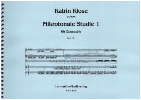 Mikrotonale Studie 1 