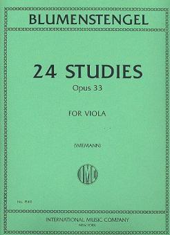 24 Studies op. 33 
