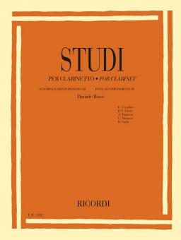 Etudes for clarinet 