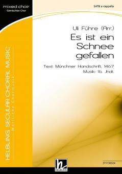 Es ist ein Schnee gefallen 