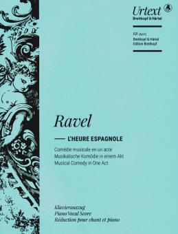 L'Heure espagnole - Reduction pour chant er piano 