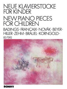 Nouvelles pièces pour piano pour enfants 