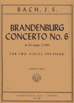 Brandenburgh Concerto no. 6 BWV1051 