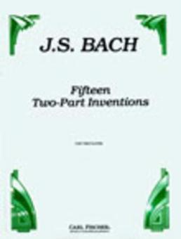 15 Inventions à deux voix BWV 772-786 
