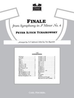 Finale from Sympony in F Minor No.4 