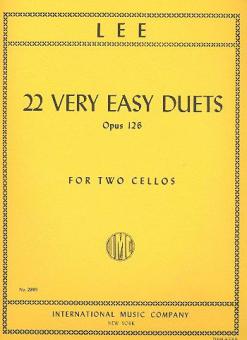 22 Very Easy Duets, Op. 126 