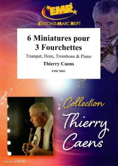6 Minitatures pour 3 Fourchettes Standard