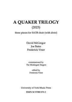 A Quaker Trilogy 
