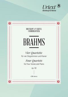 4 Quatuors op. 92 