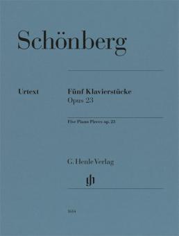 5 pièces pour piano op. 23 