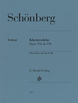 Pièces pour piano op. 33a & 33b 