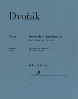 Sérénade en mi majeur op. 22 - Partition 