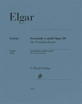 Sérénade en mi mineur op. 20 - Partition 