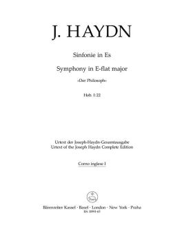 Symphonie en mi bémol majeur Hob. I:22 