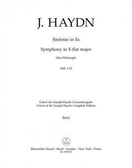 Symphonie en mi bémol majeur Hob. I:22 