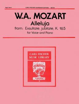 Alleluja from Exsultate Jubilate KV165 