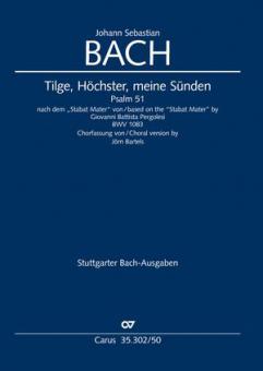 Tilge, Höchster, meine Sünden BWV 1083 Standard