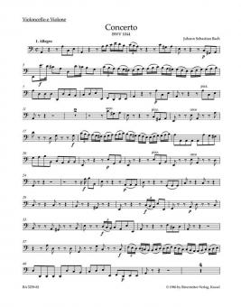 Concerto en la mineur BWV 1044 