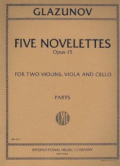 Cinq Novellettes op. 15 