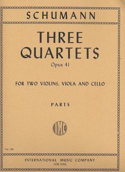 3 Quatuors op. 41 