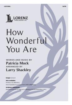 How Wonderful You Are 