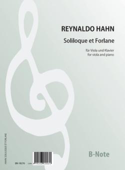 Soliloque et Forlane pour alto et piano 