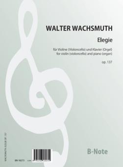 Elégie op.137 