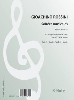 Soirées musicales 2: 4 duets pour deux voix et piano 