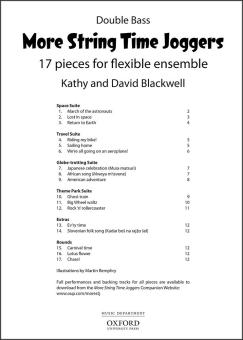 More String Time Joggers - Double Bass 