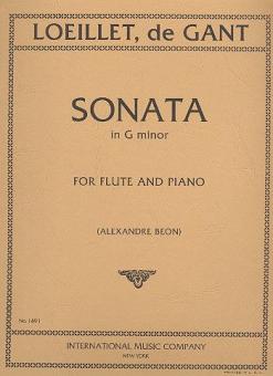 Flute Sonata G Minor 