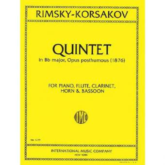 Quintet Bb Major Piano & Winds 