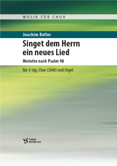 Singet dem Herrn ein neues Lied - Orgelstimme (Großdruck) 