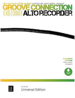 Groove Connection - Flûte à bec alto : Gammes majeures et arpèges 