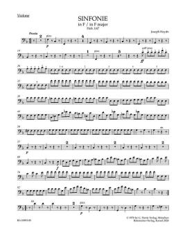 Symphonie en fa majeur Hob. I:67 