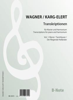 Transcriptions pour piano et harmonium (Karg-Elert) Vol.1 