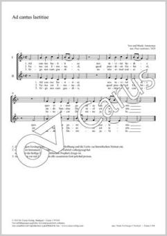 Ad cantus laetitiae Standard