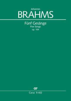 5 Chants op. 104 Standard