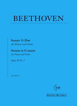 Sonate no. 8 en sol majeur op. 30 no. 3 