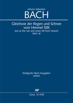 Gleichwie der Regen und Schnee vom Himmel fällt Download