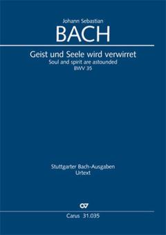 Soul and spirit are astounded BWV 35 Download