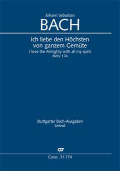 I love the almighty with all of my spirit BWV 174 Download