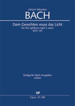 For the righteous light is sown BWV 195 Download
